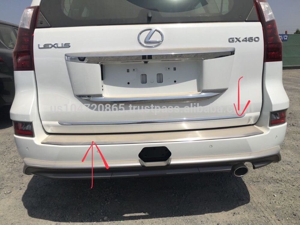 GX460 stainless steel rear bumper step cover ClubLexus Lexus Forum