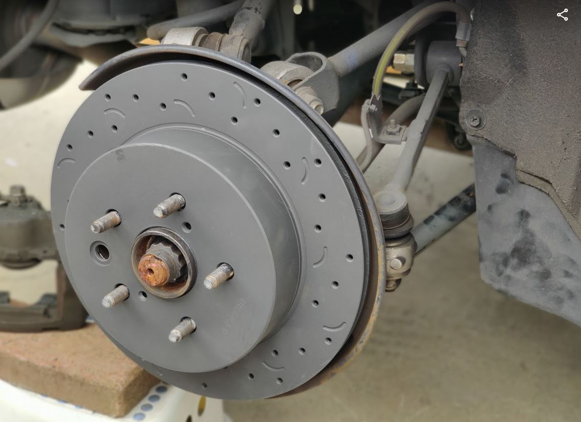 Hawk Talon Rotors installed! - ClubLexus - Lexus Forum Discussion