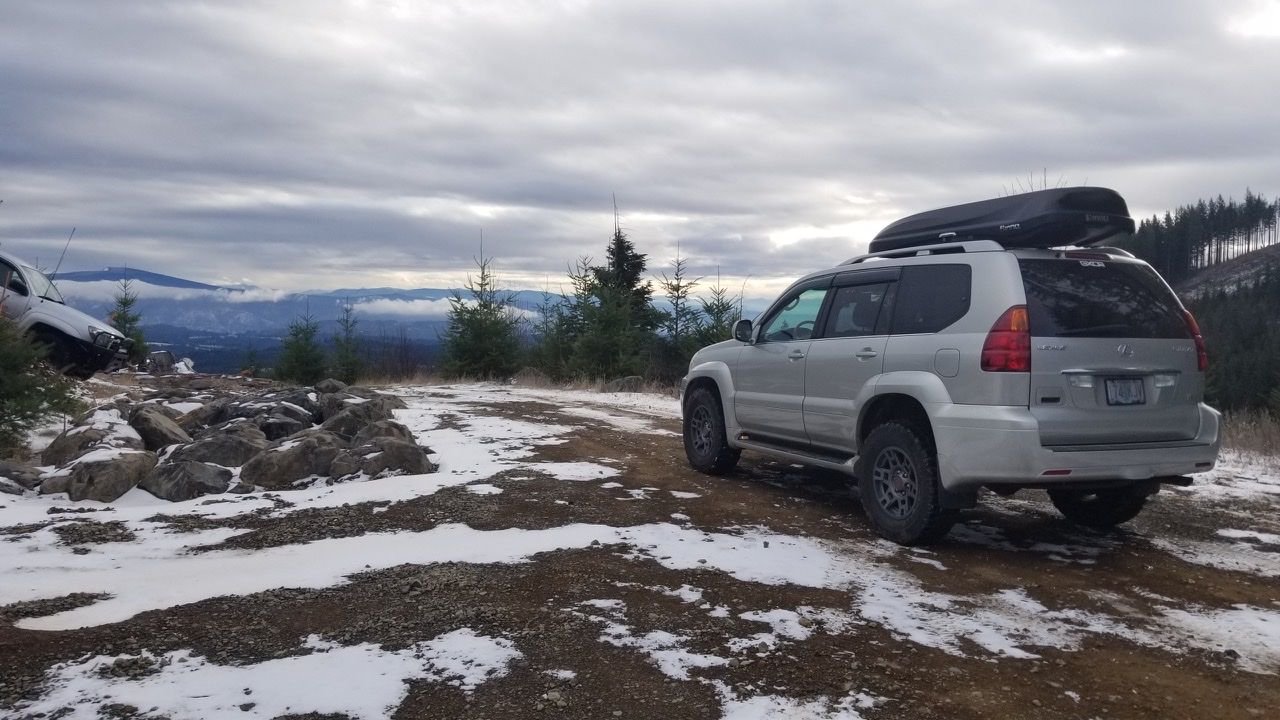 Update... Nokian Rockprofof 265/70r17 with TRD pro rims gunmetal