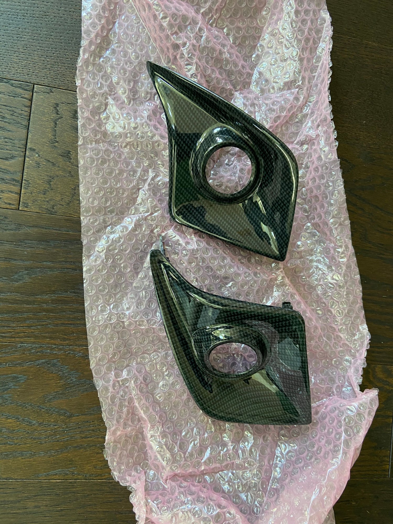 2011 Lexus IS F - Hydro dipped carbon fiber ISF fog light covers - Exterior Body Parts - $50 - Las Vegas, NV 89085, United States