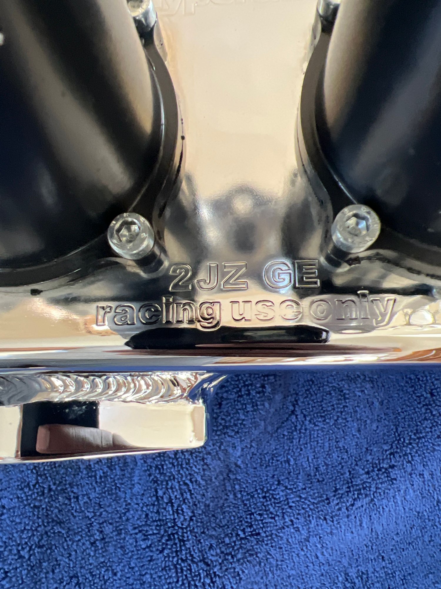 Engine - Intake/Fuel - 2JZGE Chromed Hypertune Intake Manifold/90mm TB/Fuel Rail - Used - -1 to 2026  All Models - Miramar, FL 33027, United States