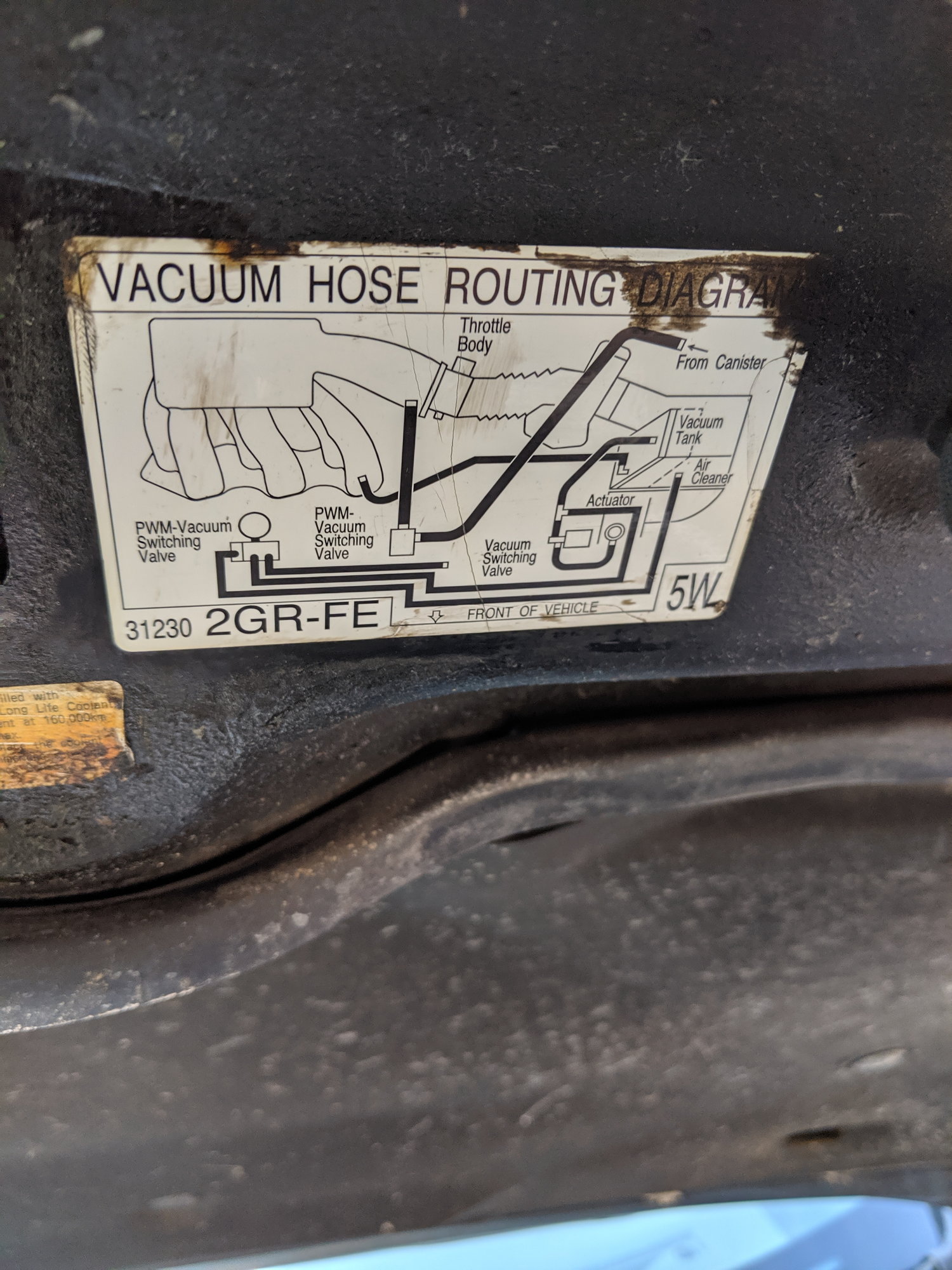 Vacuum Hose Routing Diagram for 2007 RX 350 - ClubLexus - Lexus Forum