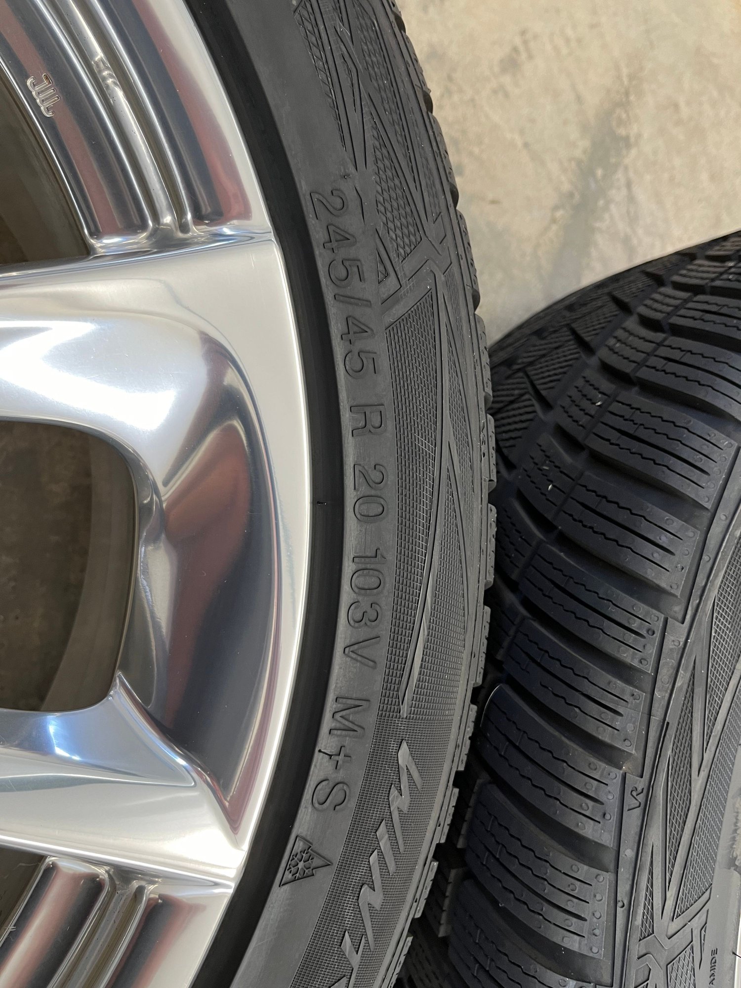 Wheels and Tires/Axles - Used LC 500 Winter Wheel/Tire/TPMS Set For Sale - Used - All Years  All Models - Platte City, MO 64079, United States