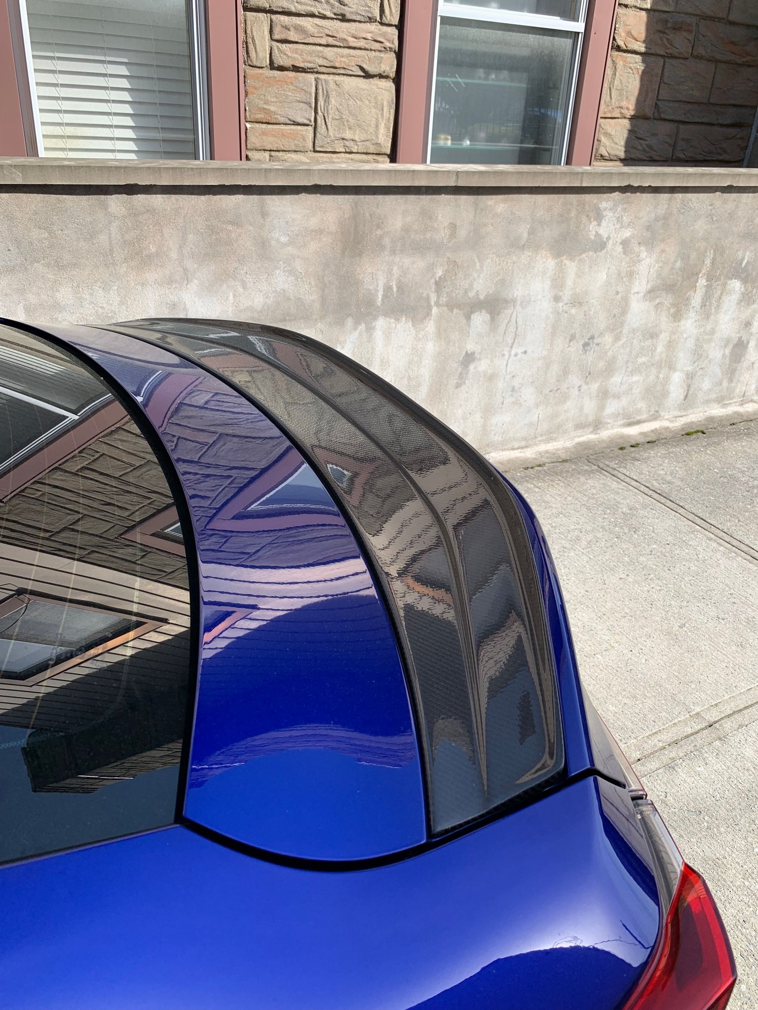 RRRacing Carbon Fiber Rear Spoiler for Lexus RCF with active wing ClubLexus Lexus Forum