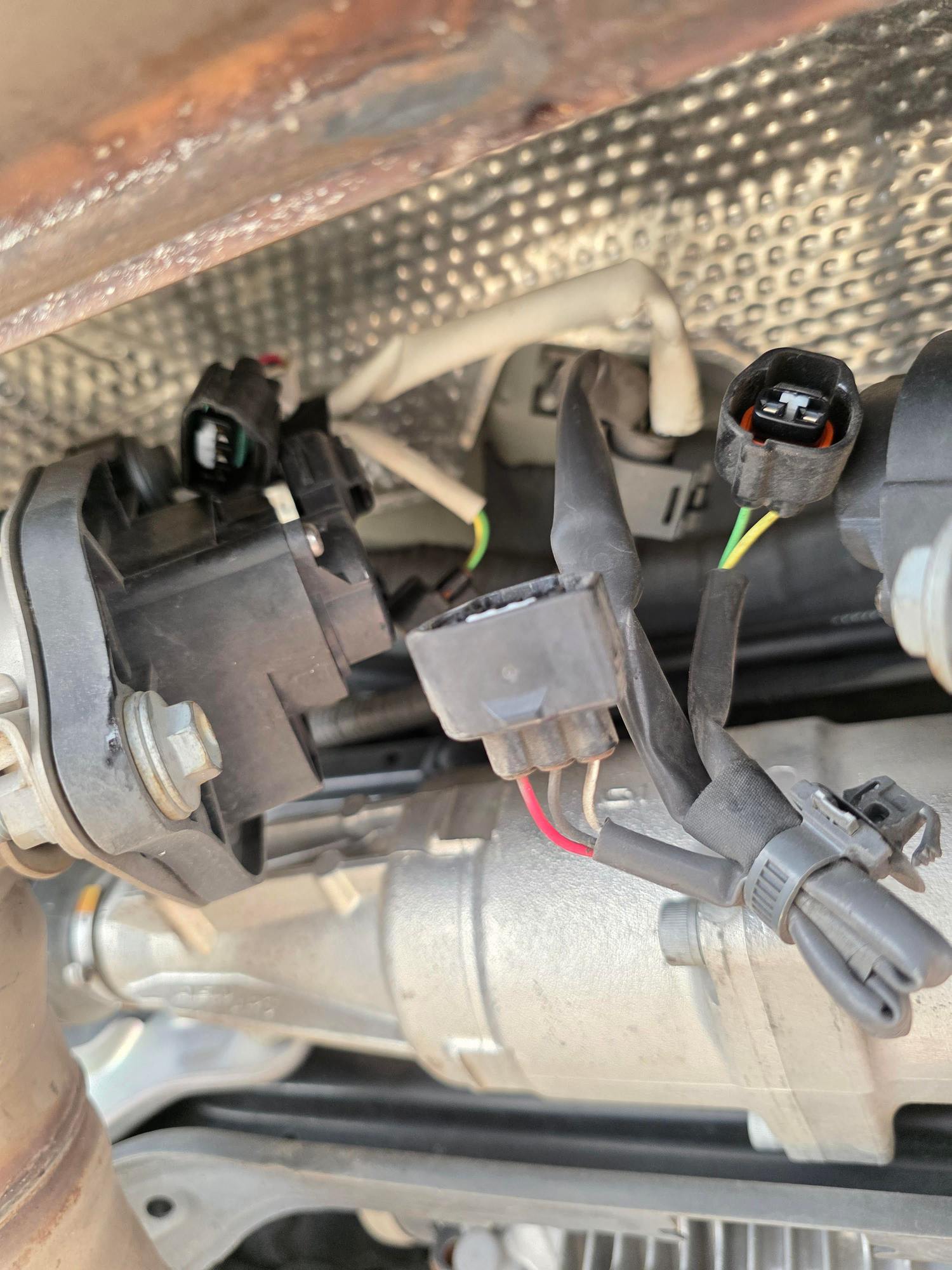 2. Removal of connectors to exhaust valves  4x