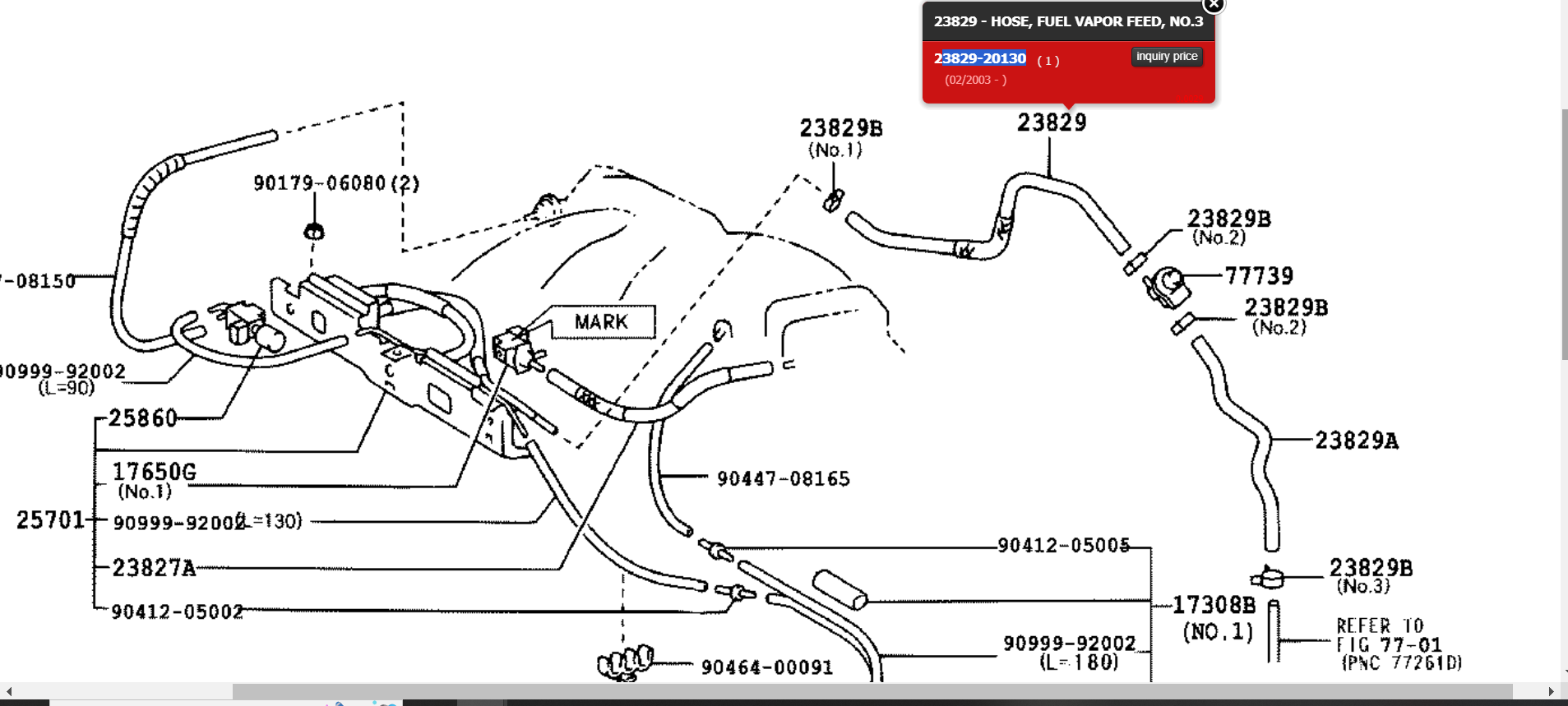 2005 rx330 evap. hose part number ClubLexus Lexus Forum Discussion