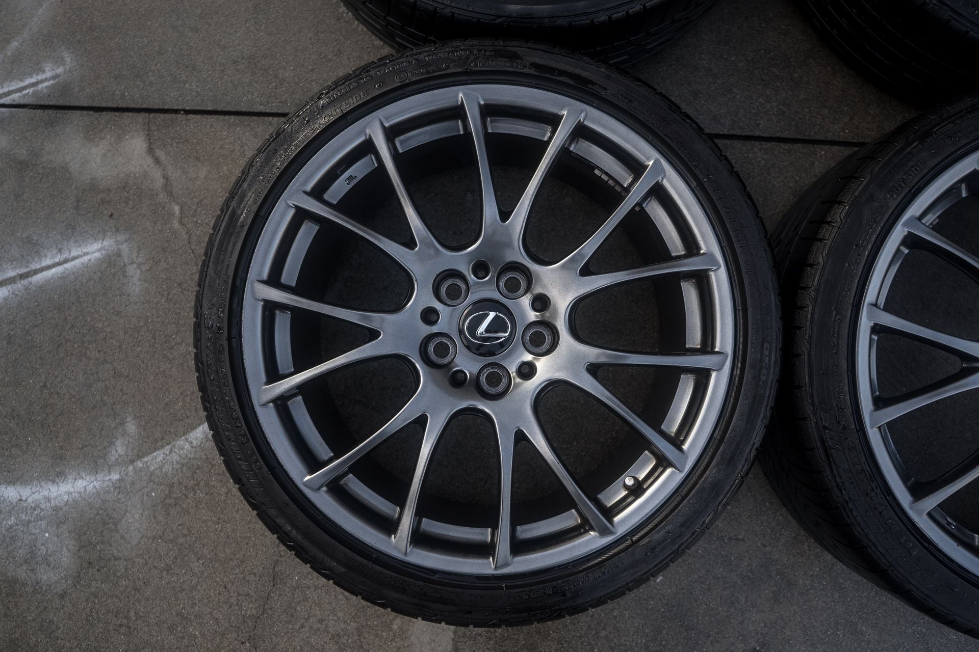 Wheels and Tires/Axles - 2012-2014 OEM BBS IS-F Wheels with Bridgestone Tires and TPMS - Used - 2008 to 2014 Lexus IS F - 2006 to 2019 Lexus IS250 - 2015 to 2019 Lexus IS200t - 2006 to 2019 Lexus IS350 - 2013 to 2019 Lexus GS350 - 2015 to 2019 Lexus RC F - 2015 to 2019 Lexus GS F - 2015 to 2019 Lexus GS200t - Laguna Niguel, CA 92677, United States