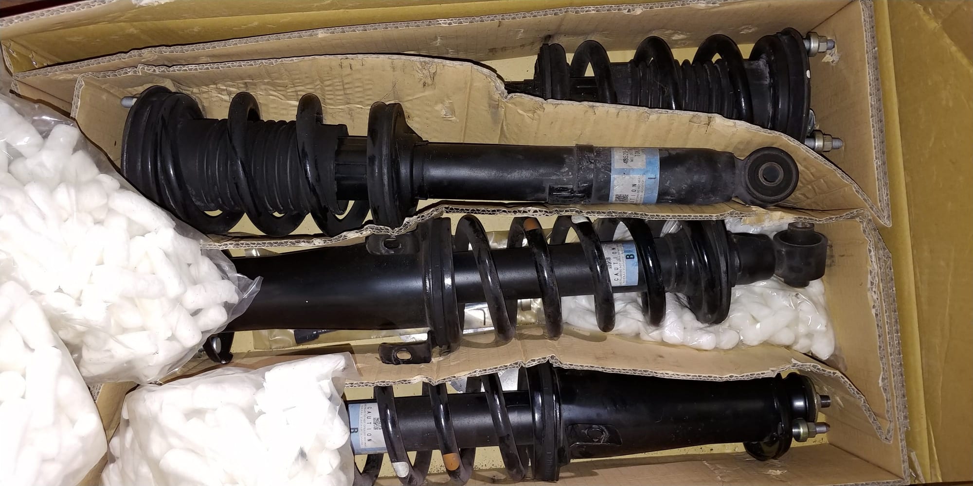 Steering/Suspension - 2010 Lexus IS-F OEM Factory Shock Absorber and Coilover Springs FULL SET F&R - Used - 2008 to 2014 Lexus IS F - Lake Worth, FL 33467, United States