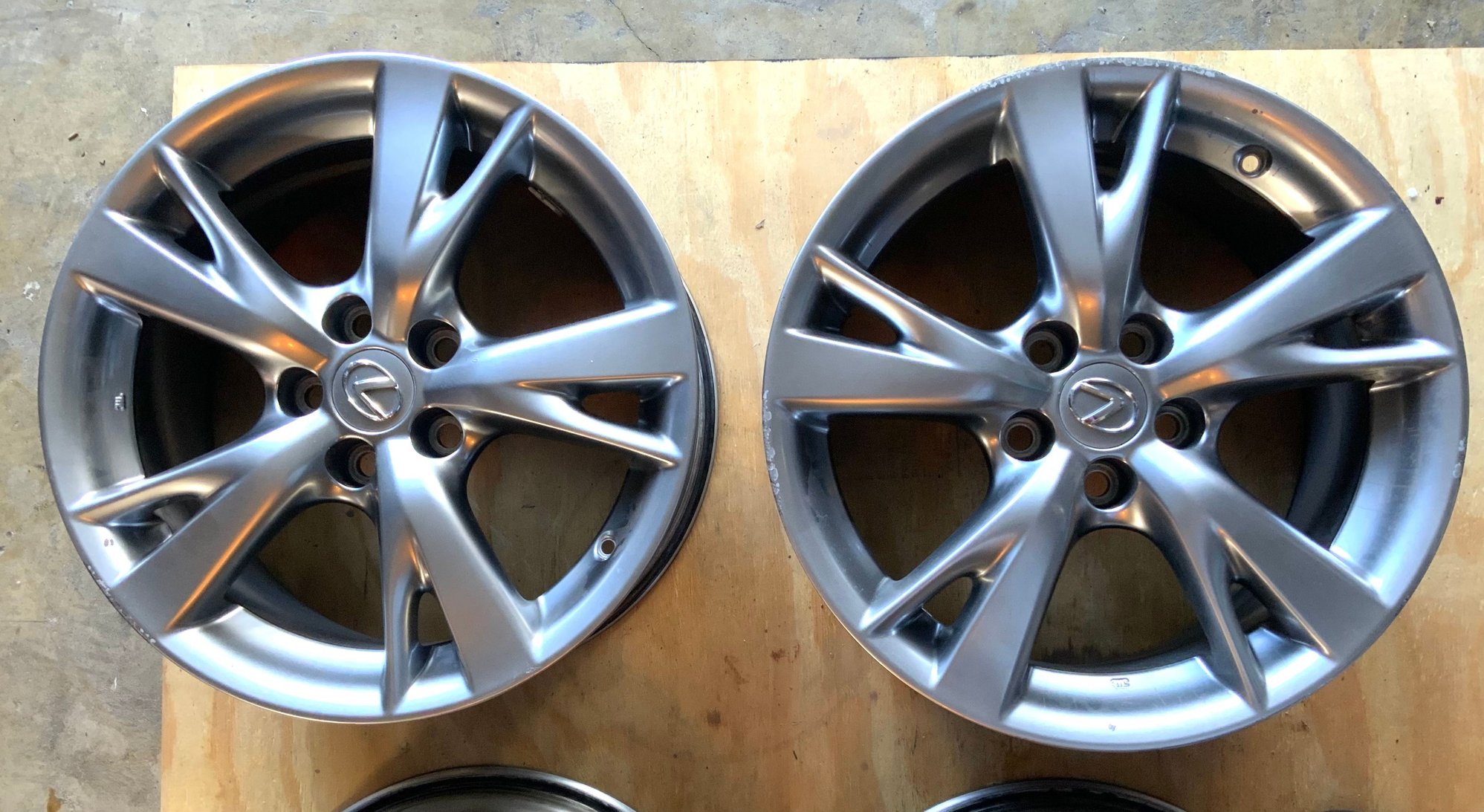 Wheels and Tires/Axles - Lexus 2IS 18” Wheels - Used - 2006 to 2016 Lexus IS - San Antonio, TX 78240, United States