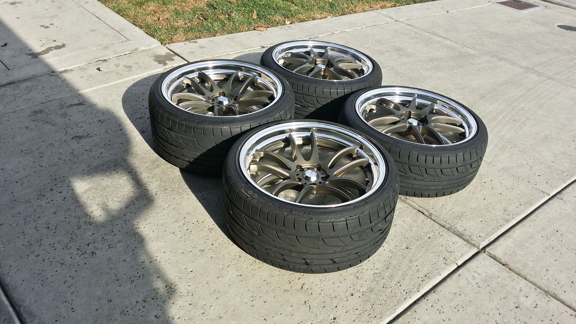 Wheels and Tires/Axles - 20" Work Emotion CR2P (Bronze) PRICE INCLUDES SHIPPING!! - Used - All Years Lexus GS350 - Tampa, FL 33647, United States