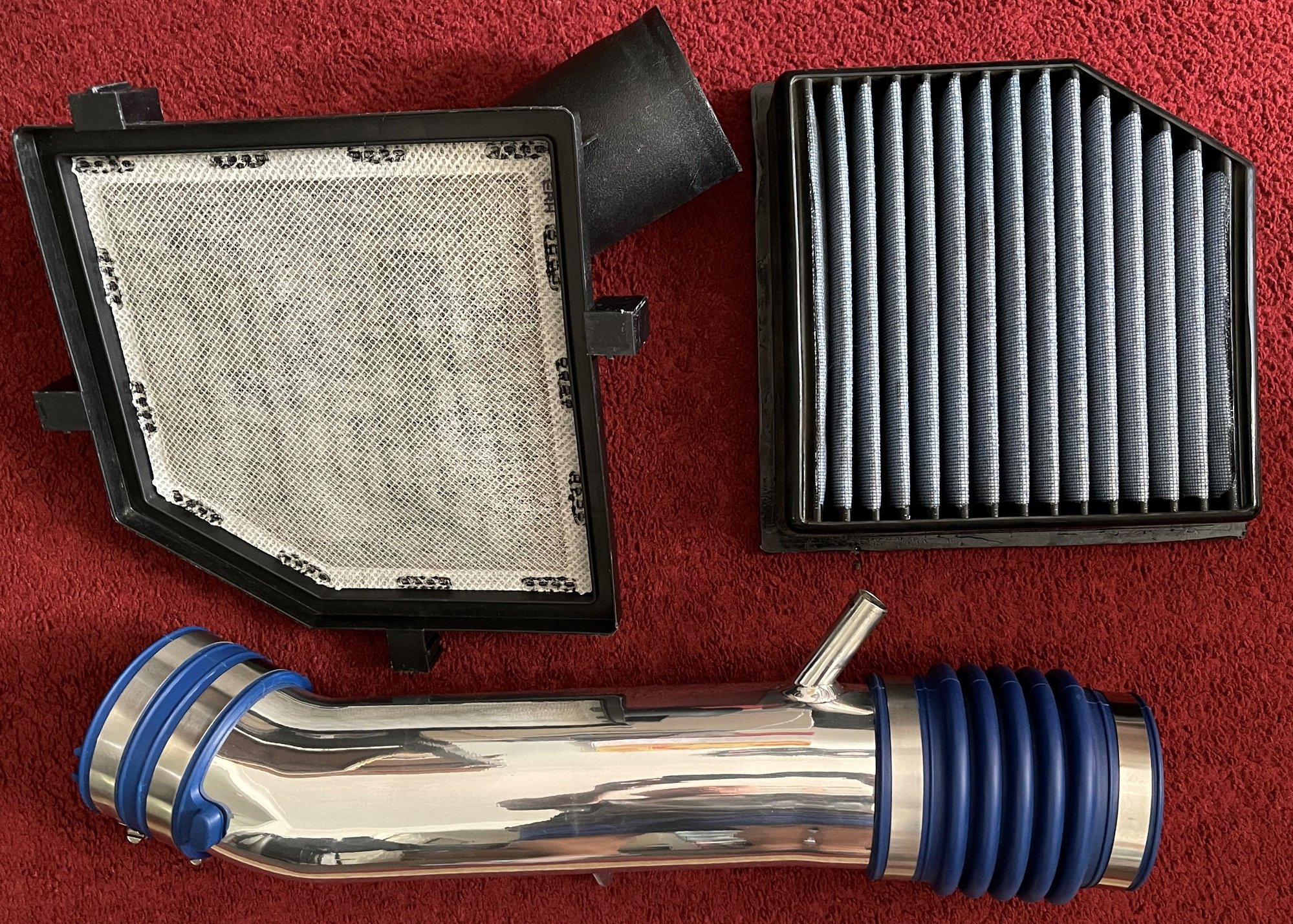 Engine - Intake/Fuel - Lexus oem factory f-sport cold air intake system - Used - 2014 to 2017 Lexus IS250 - 2014 to 2017 Lexus IS350 - Jersey City, NJ 07305, United States