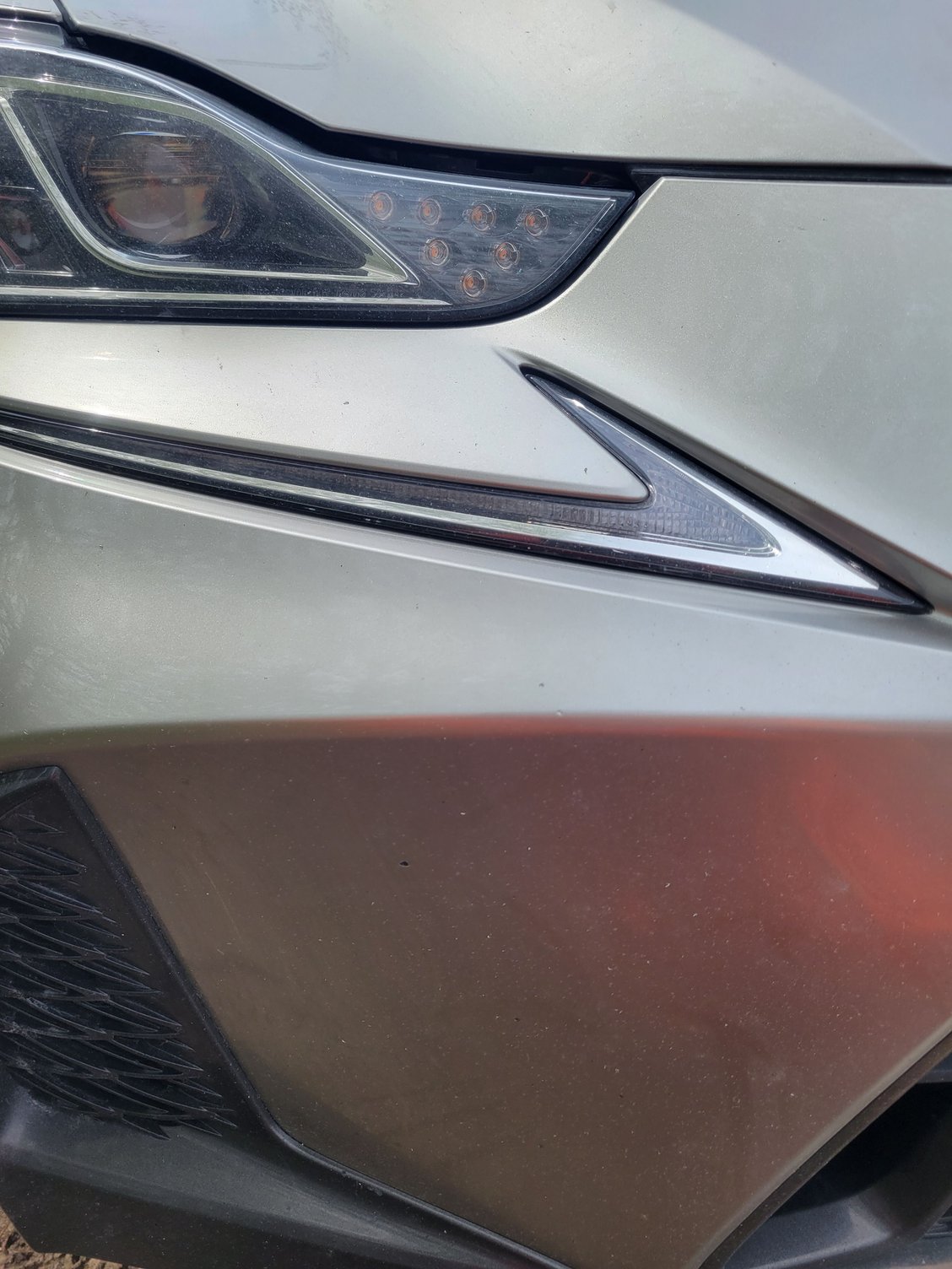 How much to repaint 2020 IS bumper from Lexus? ClubLexus Lexus