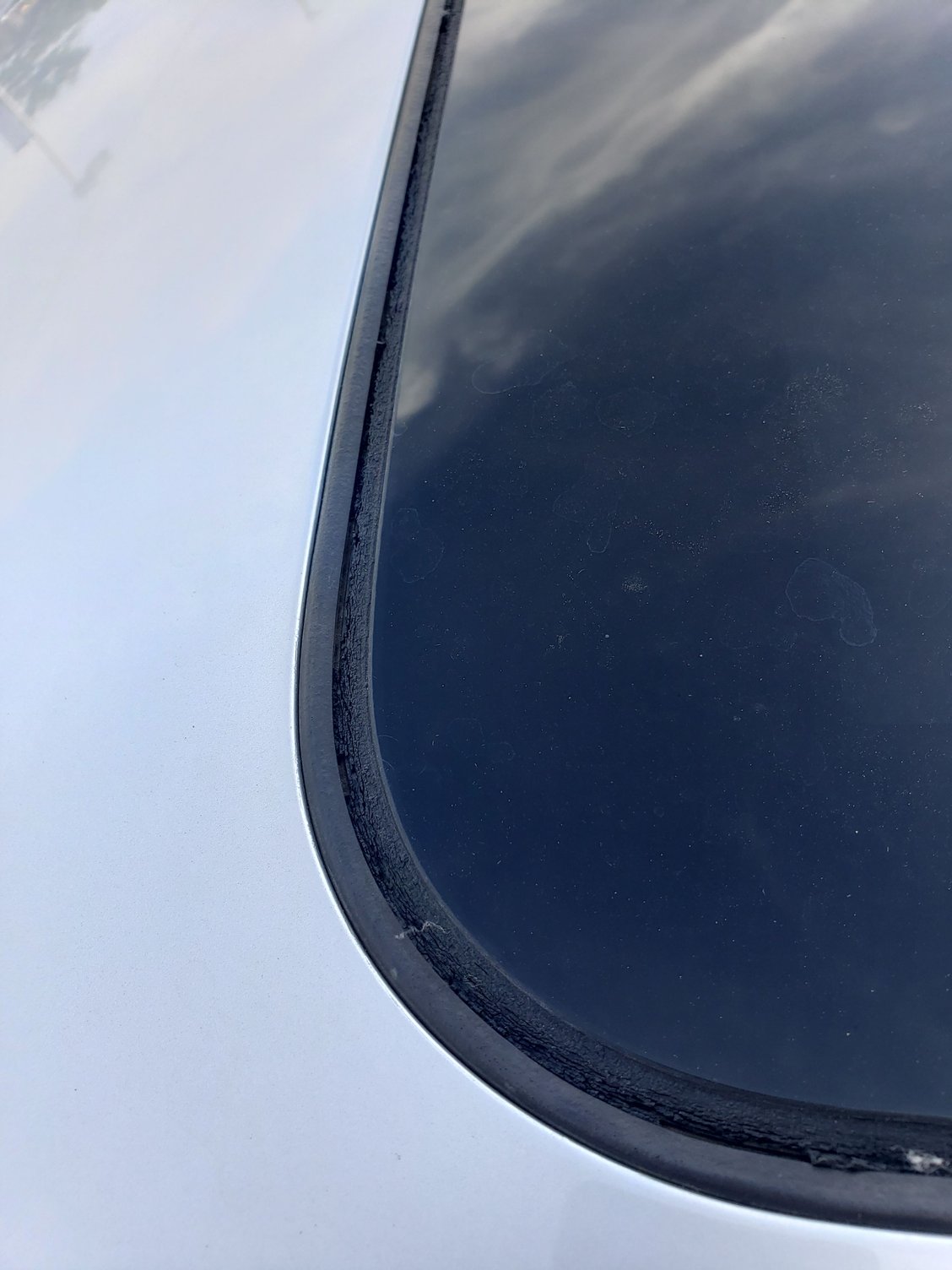 Looking at this sunroof trim, does this need to be replaced