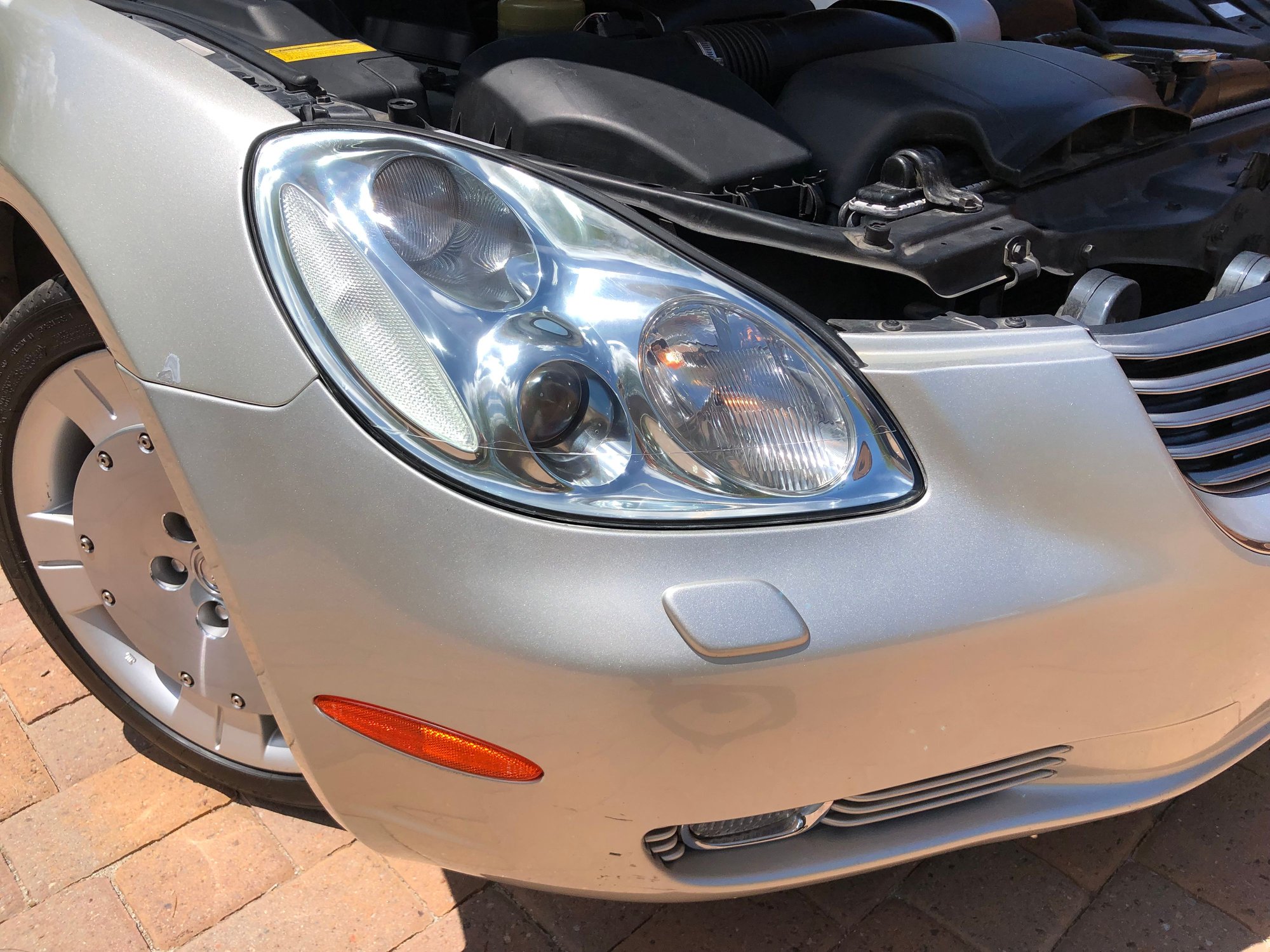 2002 Lexus SC430 - 2002 Lexus SC430 Stunning Immaculate T-belt Service All Maintenance completed - New - VIN JTHFN48Y920001694 - 8 cyl - 2WD - Automatic - Convertible - Silver - Tucson, AZ 85755, United States