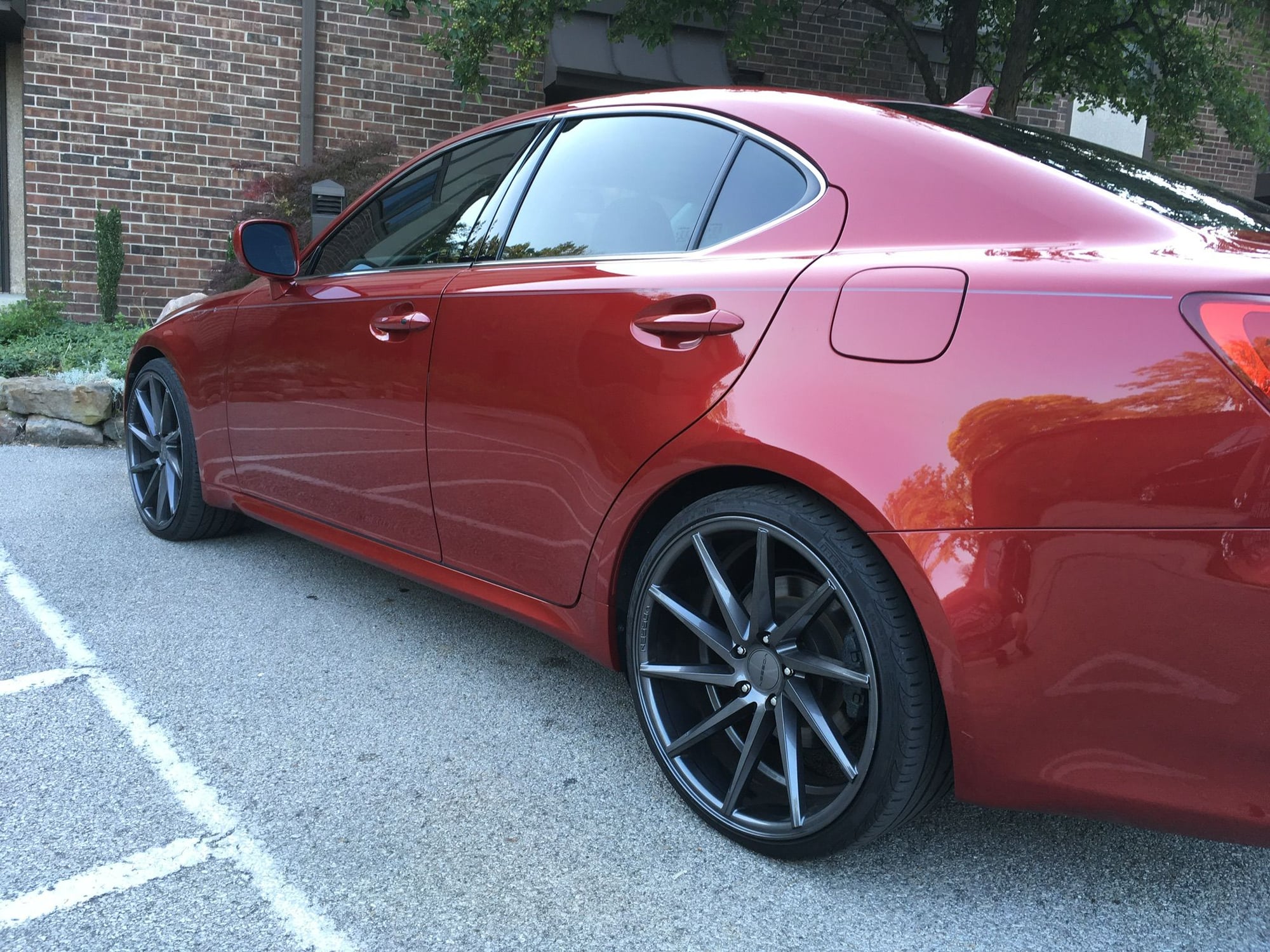 2008 Lexus IS350 - 08 IS350 Low Miles - Used - VIN JTHBE262985019187 - 48,000 Miles - 6 cyl - 2WD - Automatic - Sedan - Red - Indianapolis, IN 46228, United States