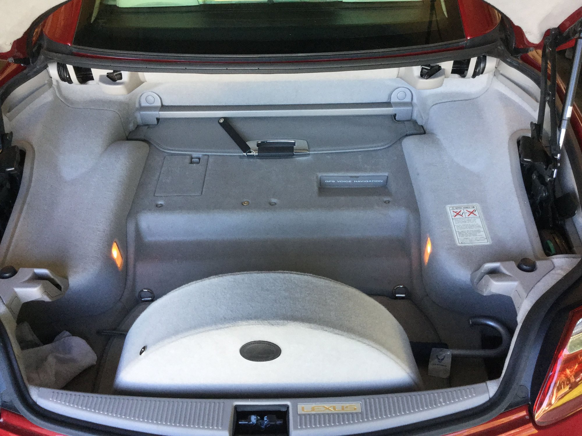 How to get into SC430 trunk, release cable not releasing, ClubLexus Lexus Forum Discussion