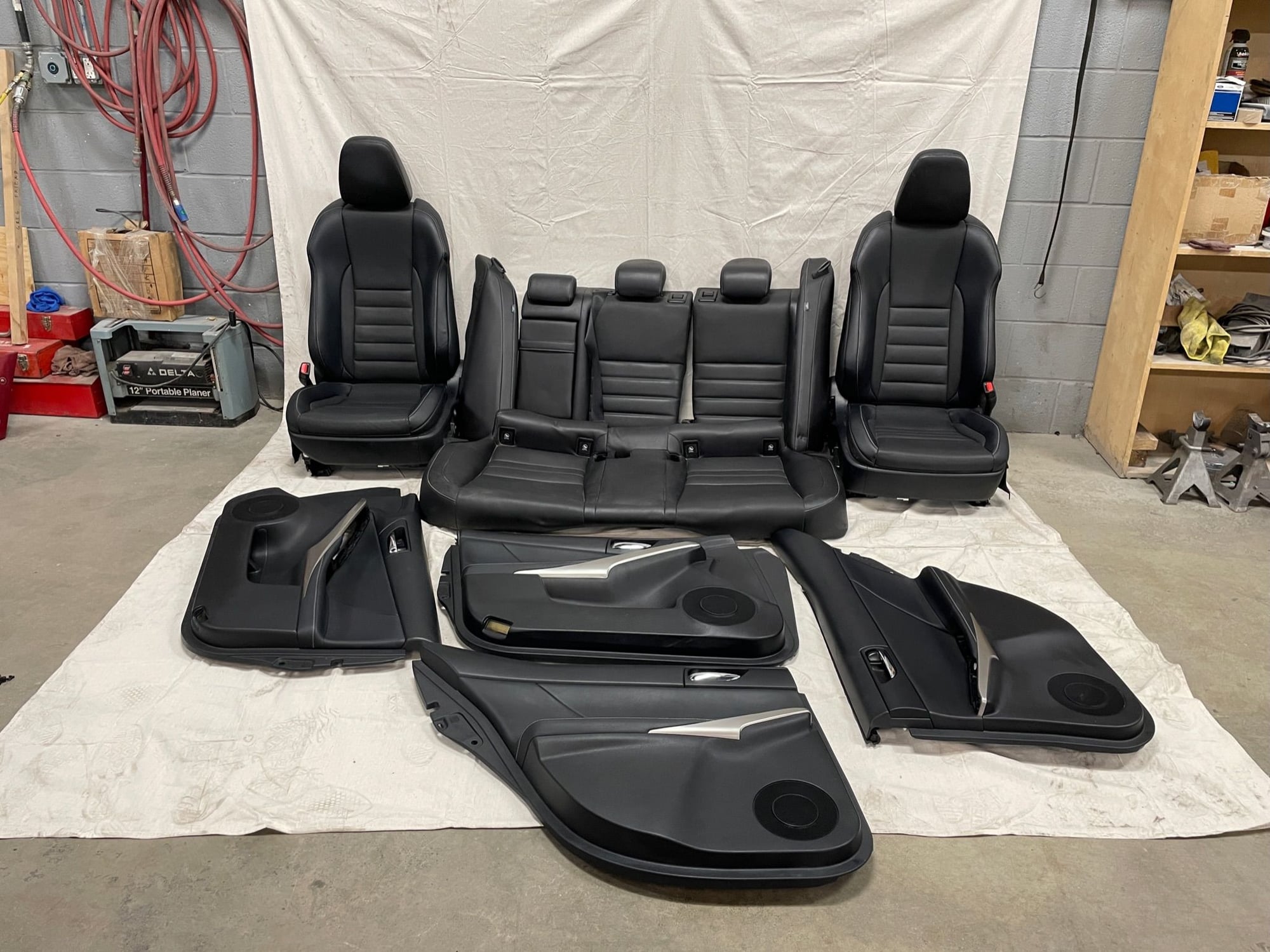 Interior/Upholstery - 2014-2020 Lexus 3 IS Black F Sport Interior Set - Used - 2014 to 2020 Lexus IS - Arlington Heights, IL 60004, United States