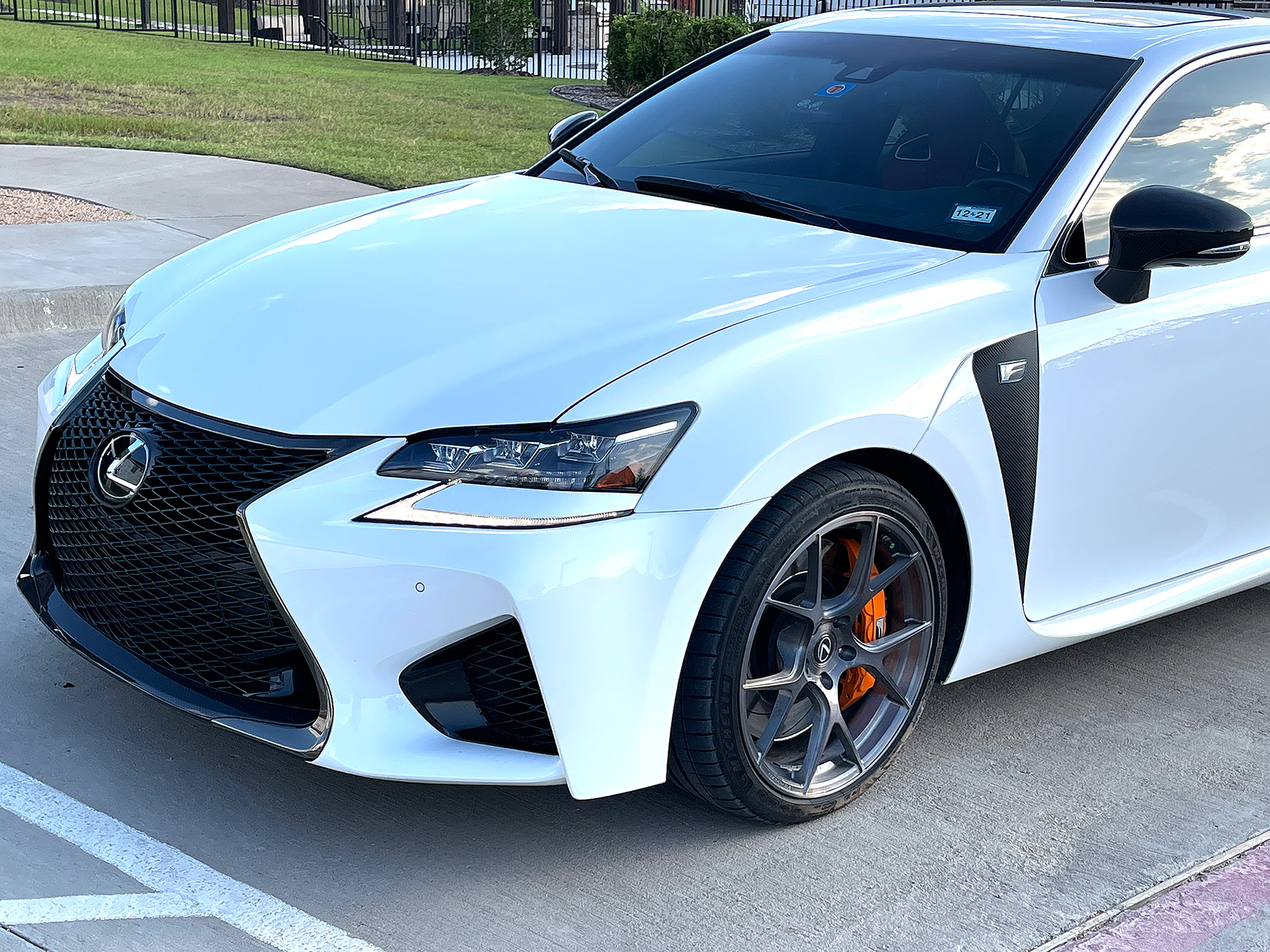 2017 Lexus GS F - 2017 LEXUS GS F (White/Circuit Red Interior) $10K upgrades (TEXAS) - Used - VIN JTHBP1BL6HA002292 - 27,991 Miles - 8 cyl - 2WD - Automatic - Sedan - White - Frisco, TX 75035, United States