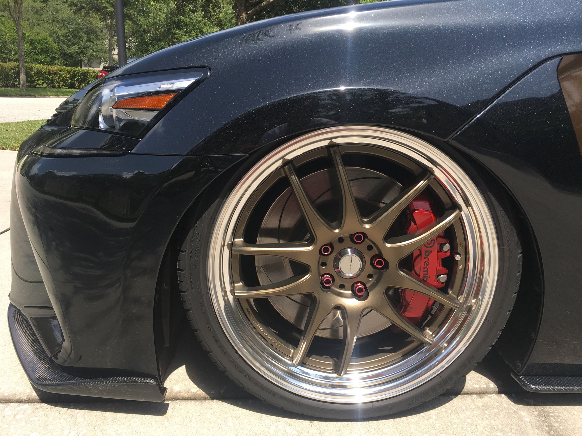 Wheels and Tires/Axles - 20" Work Emotion CR2P (Bronze) PRICE INCLUDES SHIPPING!! - Used - All Years Lexus GS350 - Tampa, FL 33647, United States
