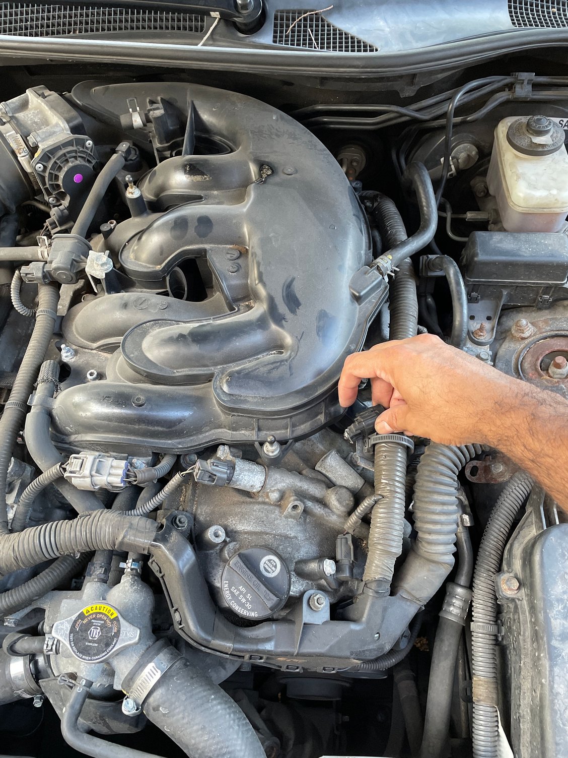 09 GS350 broken sensor on spark plug change driver side ClubLexus