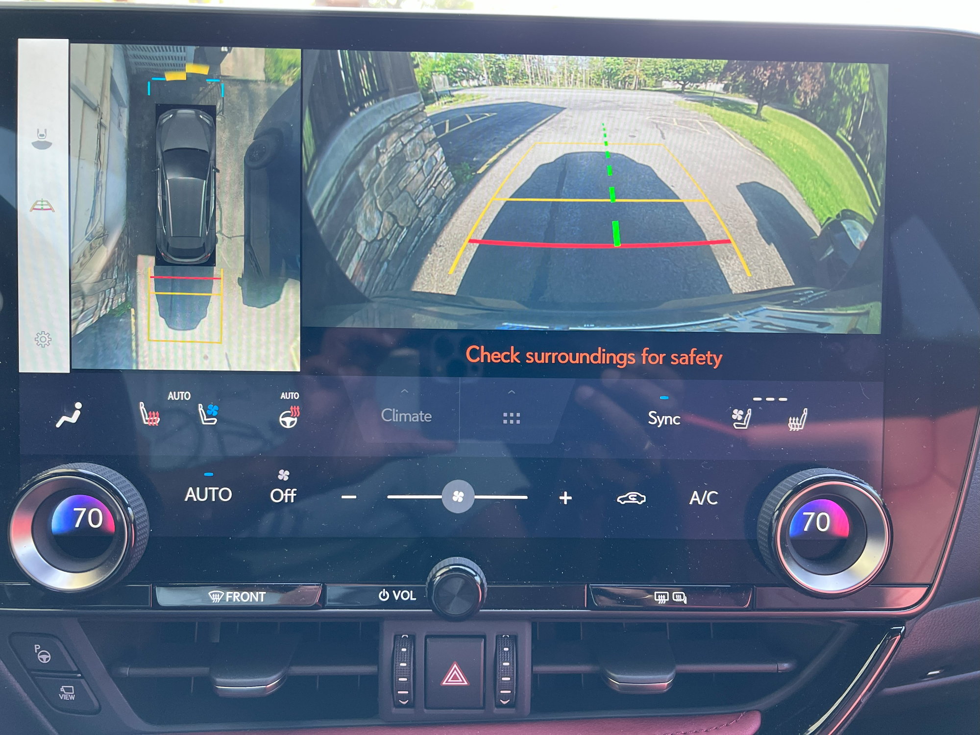 Backup camera not full screen ClubLexus Lexus Forum Discussion