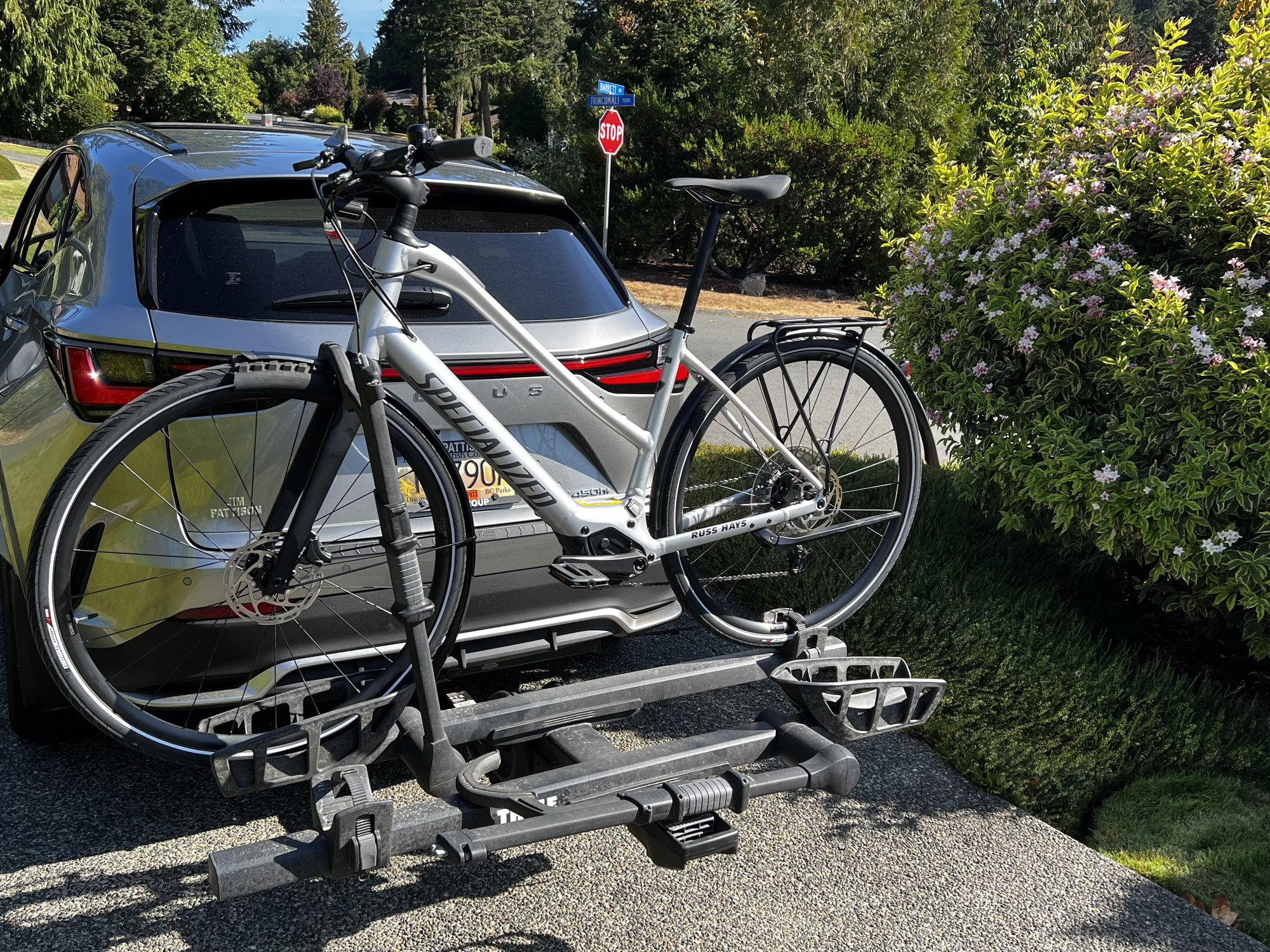 Lexus nx bike outlet rack