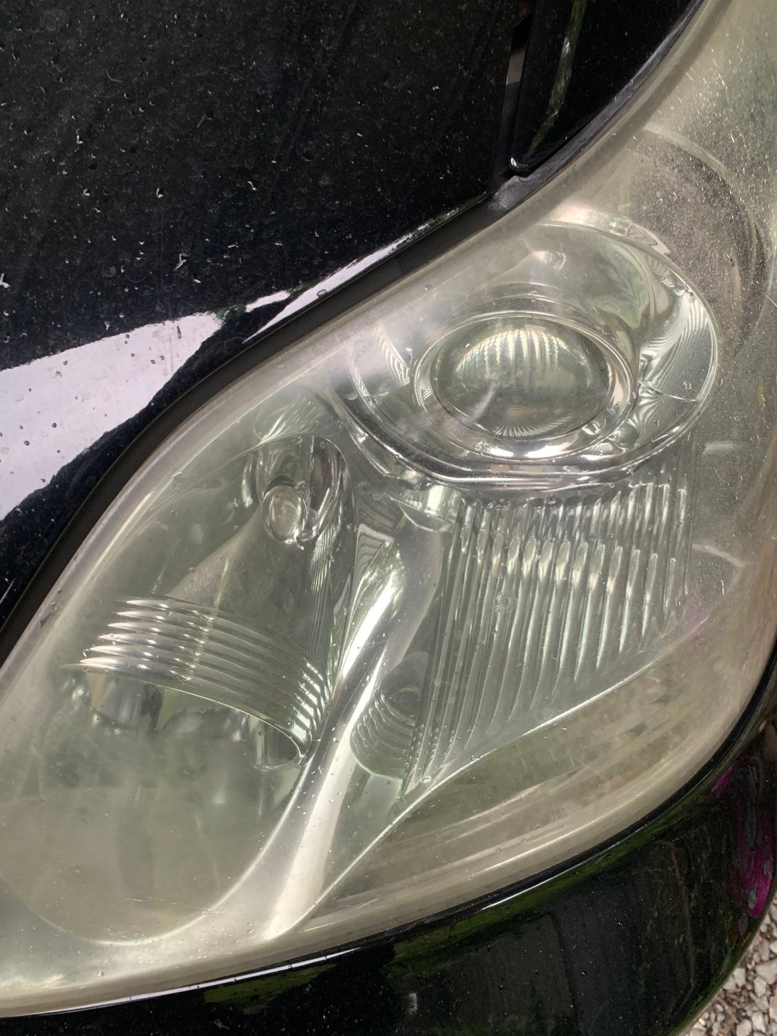 Not liking my clearcoat headlight job - ClubLexus - Lexus Forum Discussion