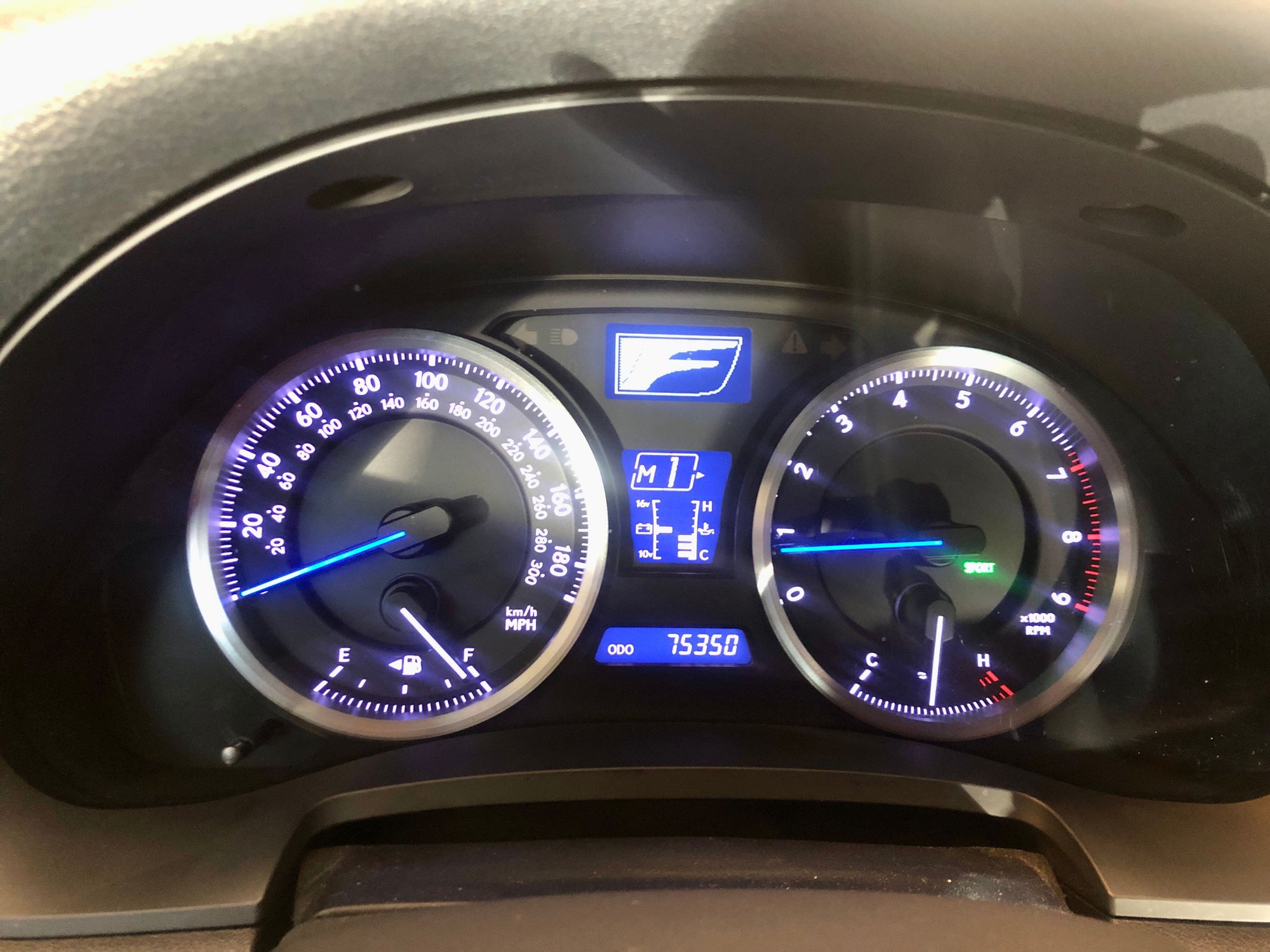 Audio Video/Electronics - 2010 Lexus ISF instrument CLUSTER speedo - Used - All Years  All Models - All Years  All Models - Corona, CA 92883, United States