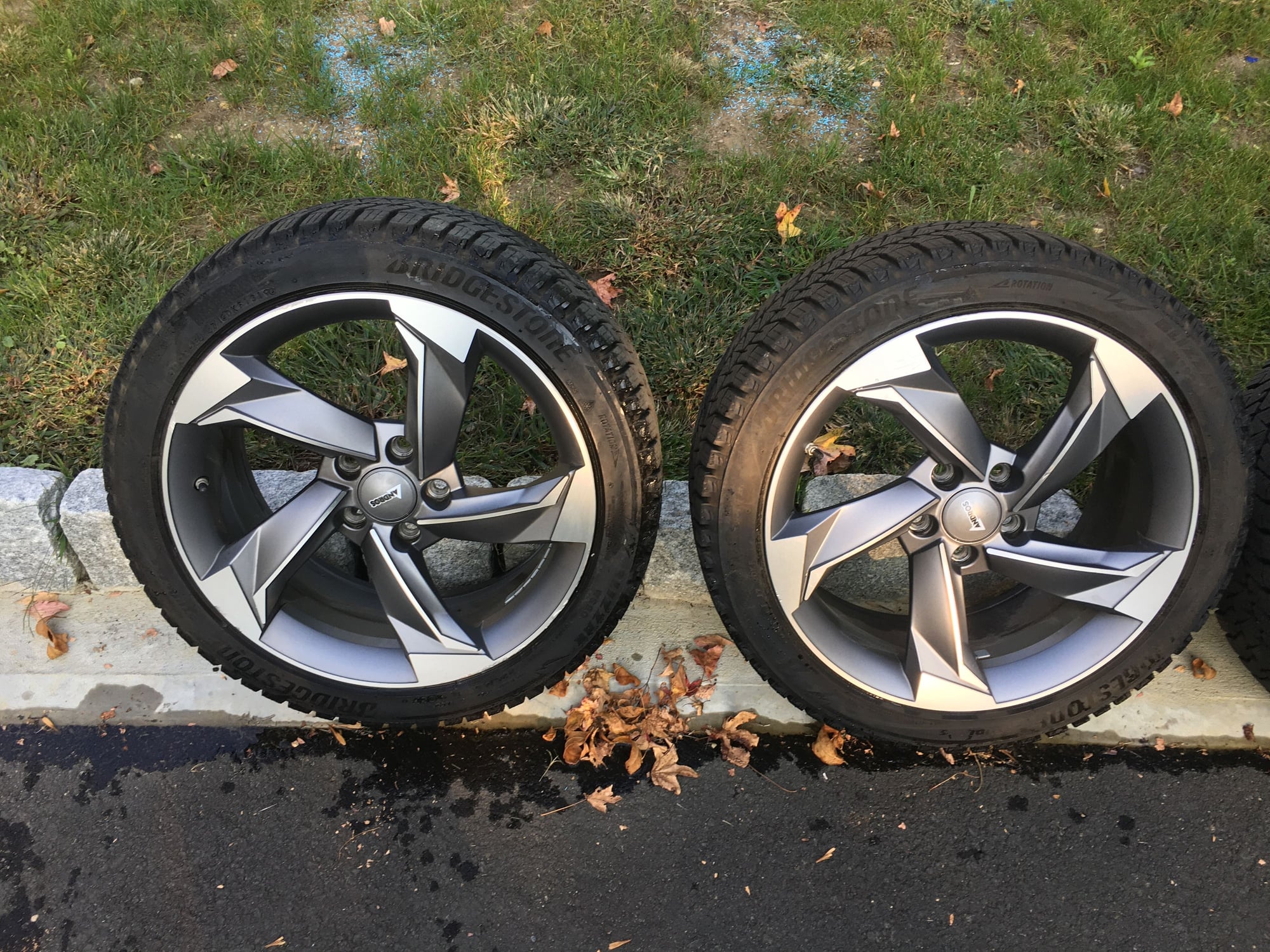 Wheels and Tires/Axles - Bridgestone Blizzak WS90 225/45/R18 + Andros R10 Winter Tire & Rim Package + TPMS - Used - All Years Lexus IS F - All Years Lexus GS F - 2006 to 2024 Lexus IS - All Years Lexus RC F - Oakhurst, NJ 07755, United States