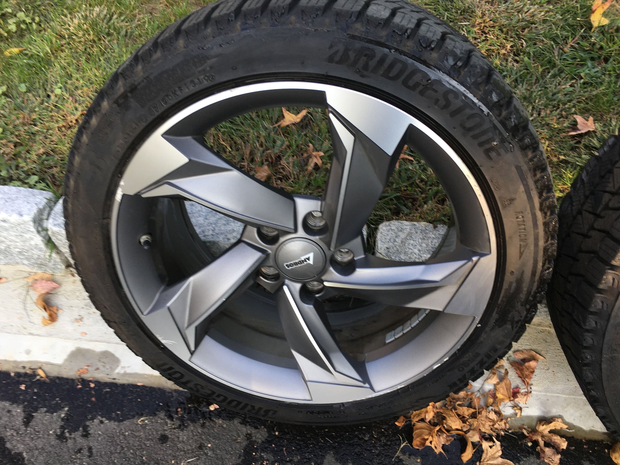 Wheels and Tires/Axles - Bridgestone Blizzak WS90 225/45/R18 + Andros R10 Winter Tire & Rim Package + TPMS - Used - 2008 to 2014 Lexus IS F - All Years Lexus IS - Brooklyn, NY 11230, United States