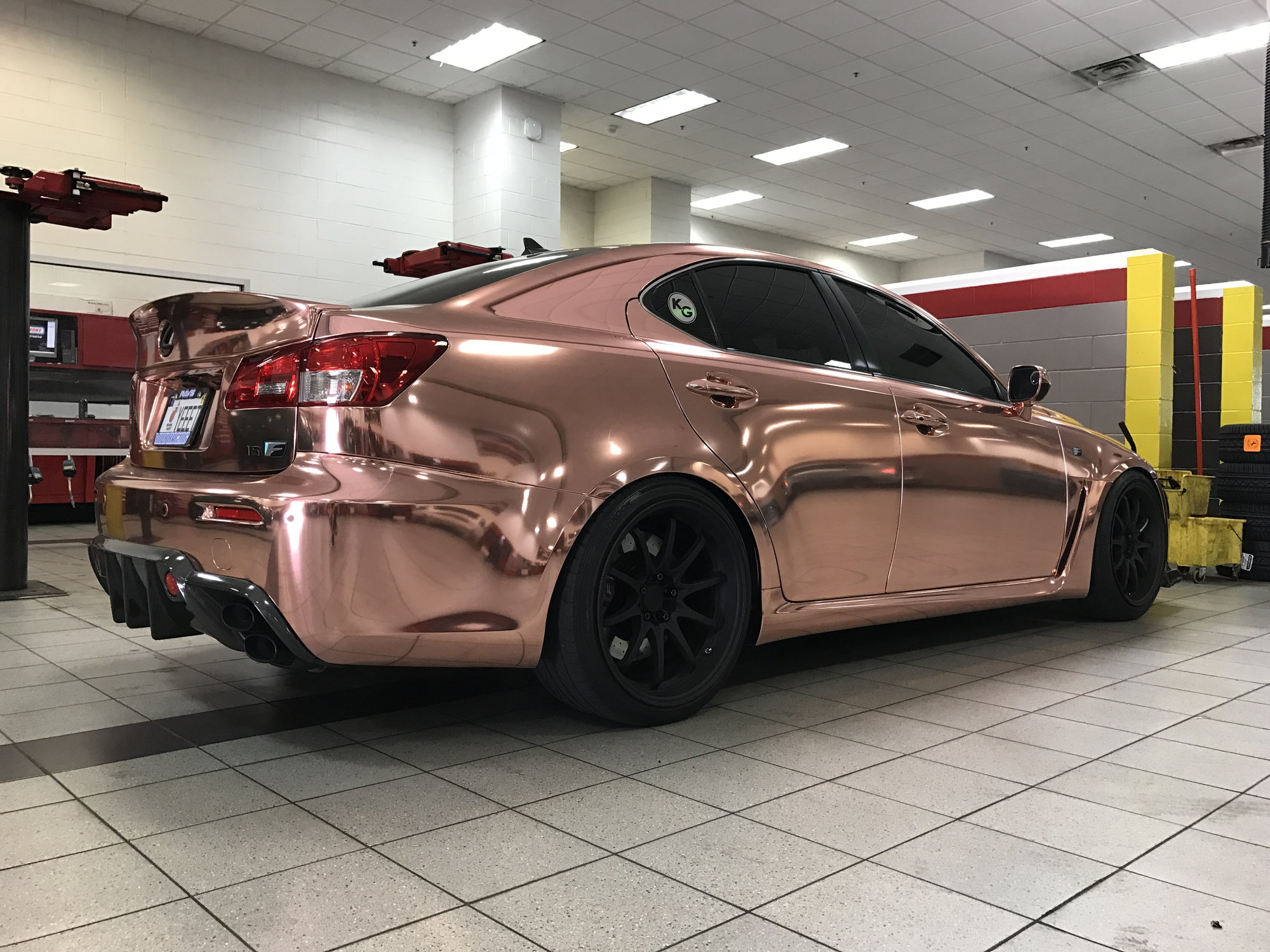 Vinyl wrapped my car in a week. Page 2 ClubLexus Lexus Forum