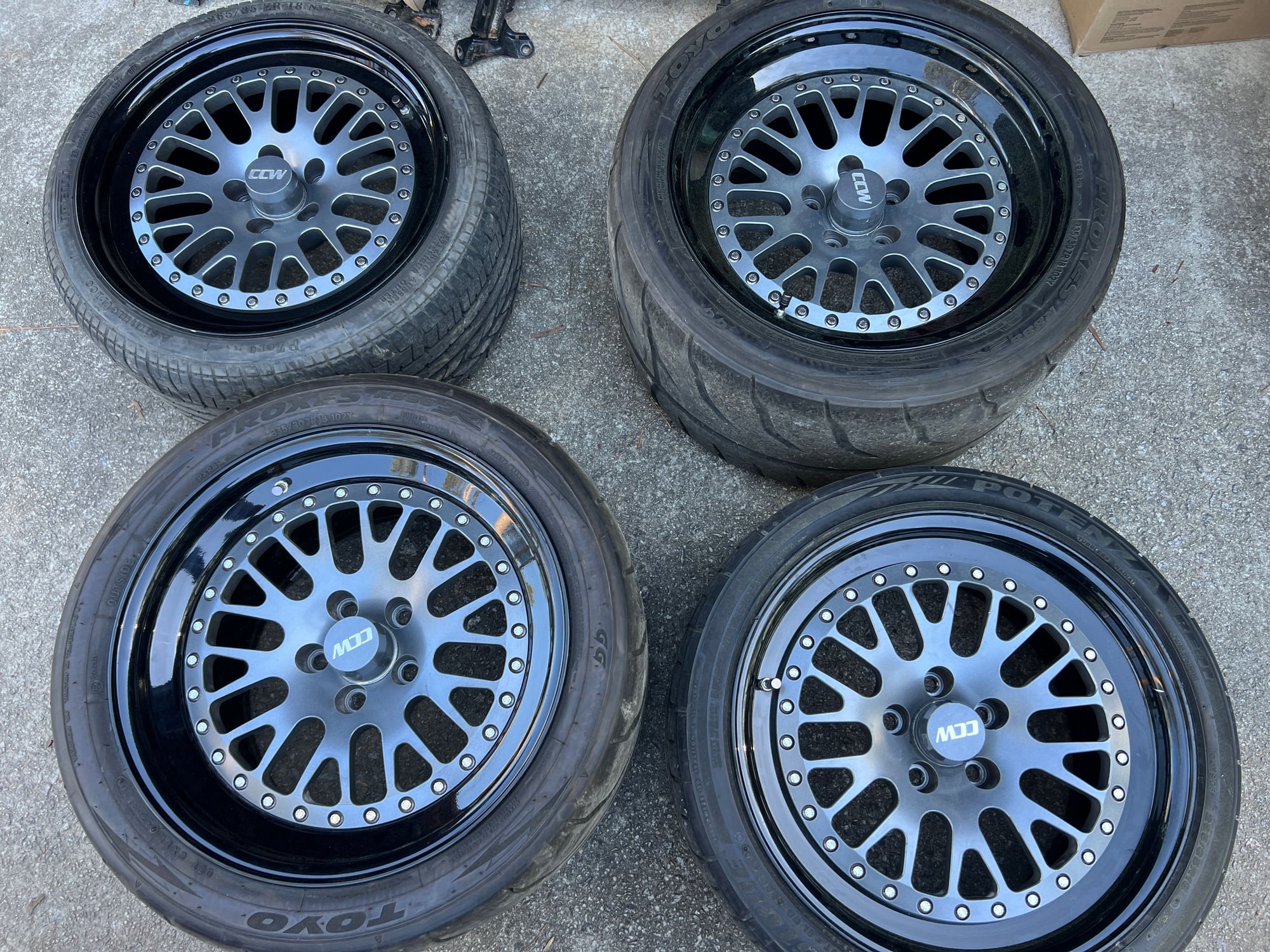 Wheels and Tires/Axles - CCW Classics 18x12 18x10 - Used - Snellville, GA 30078, United States