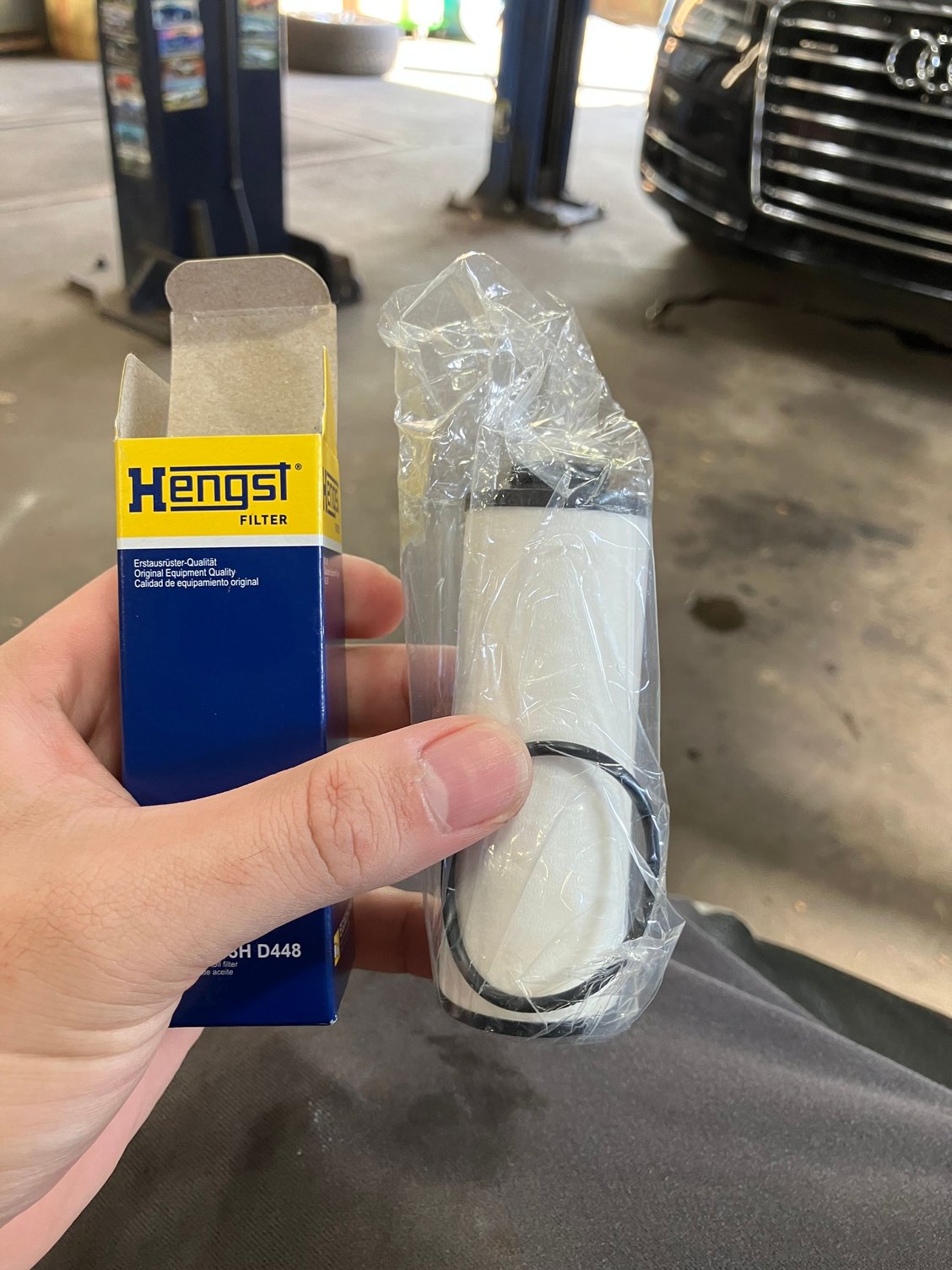 The most adorable filter that I use on cars and not lawn equipment!