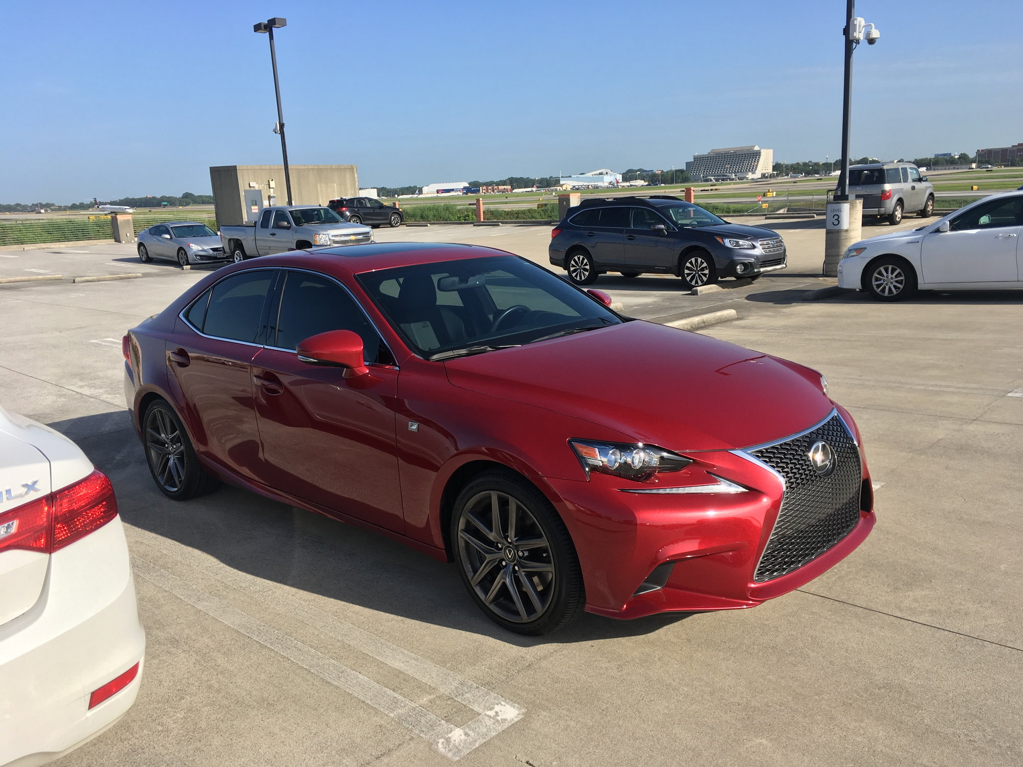 2014 Lexus IS350 - 2014 IS 350 F Sport Matador Red Mica RWD - Used - VIN JTHBE1D29E5012216 - 45,800 Miles - 6 cyl - 2WD - Automatic - Sedan - Red - Atlanta, GA 30312, United States