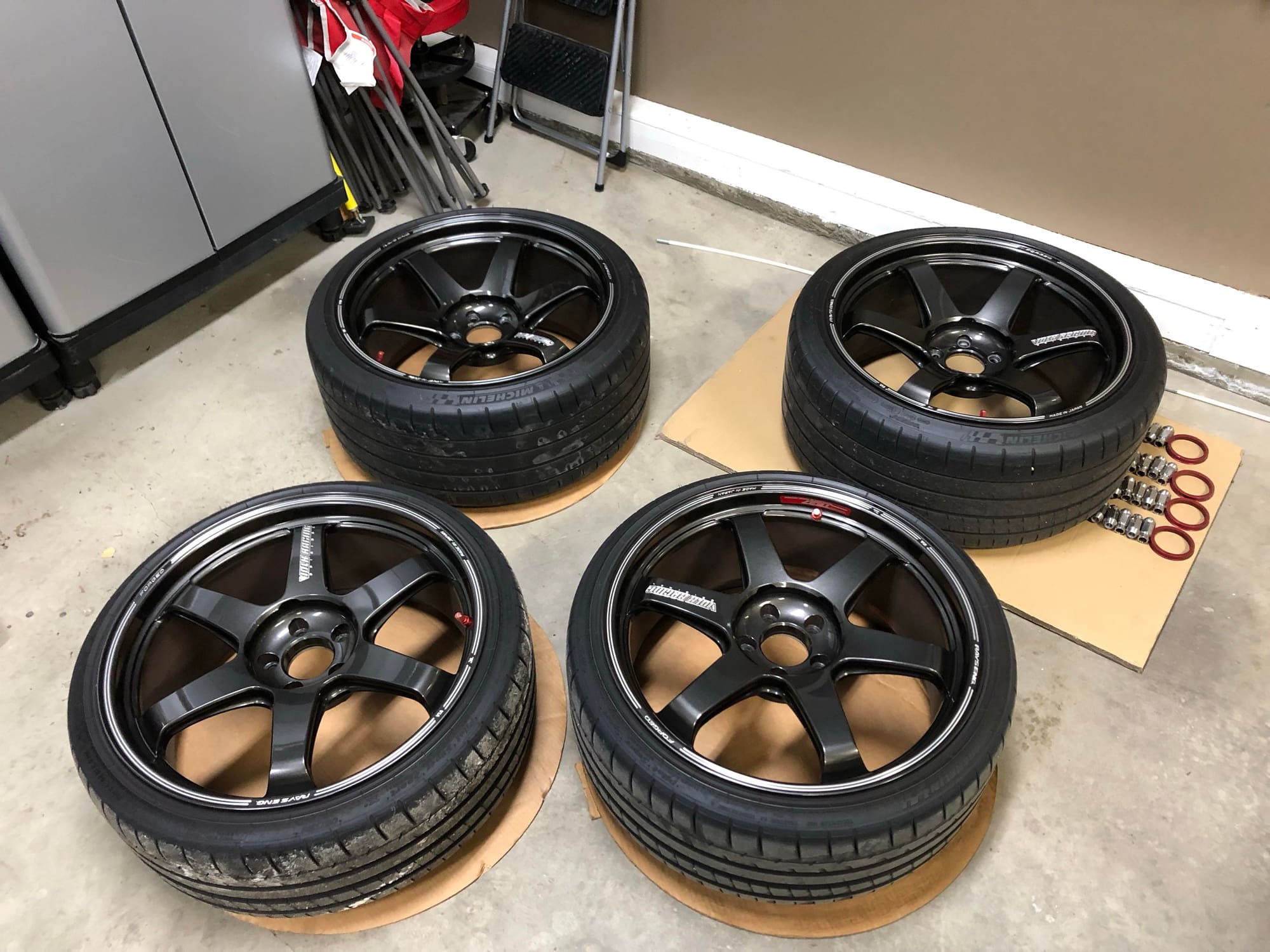 Wheels and Tires/Axles - Rays Engineering TE37 Ultra Track Edition - 20" - Used - Calgary, AB T2H0E2, Canada