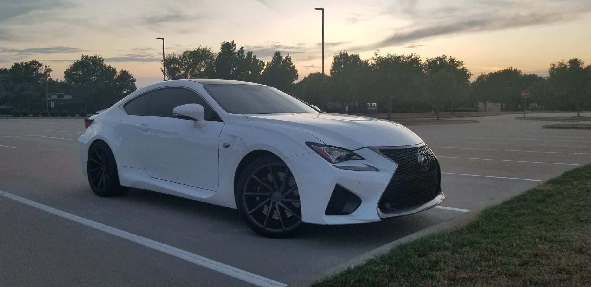 2015 Lexus RC F - 2015 Lexus RCF, Ultra white w/white leather, TVD & Carbon Package, 20" Vossen wheels - Used - VIN JTHHP5BC3F5003004 - 36,000 Miles - 8 cyl - 2WD - Automatic - Coupe - White - Dallas, TX 75070, United States