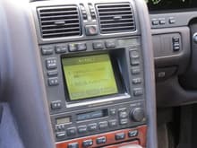 Toyota Celsior CF Navigation Unit