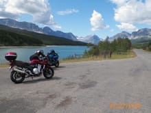 Glacier National Park, the road to Many Glacier Lodge, 2016 trip.