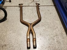 Y pipe (extended to fit into GS-F)