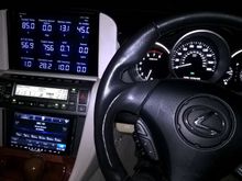 digital gauge readout using obdlinkMX from the US