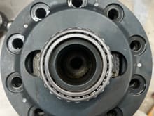 Remove ring gear bolts