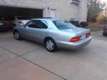 My 2000 Lexus LS400: Driver Side View