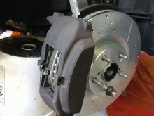 4 piston calipers on the IS are these. 