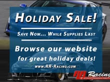 RR Racing 2015 Holiday Sale