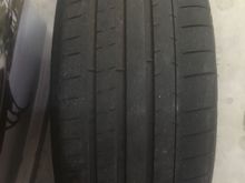 Front tire tread