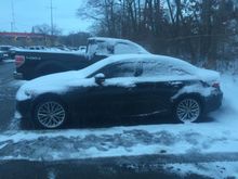 She's just too pretty to sit at a train station all day and these NY snow storms won't let me wash her. Been months now!