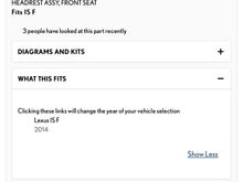 Says it’s for 2014 only, no other models listed. That’s how you can tell.