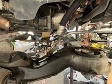 This was all for PS lines because the last person to touch this didn't position them correctly when the AC compressor was replaced. I was tasked with righting all the cars wrongs and dear lord the packaging is nuts 