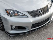 lexus isf front splitter lip body kit
