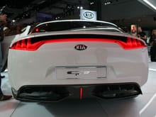 KIA GT rear,